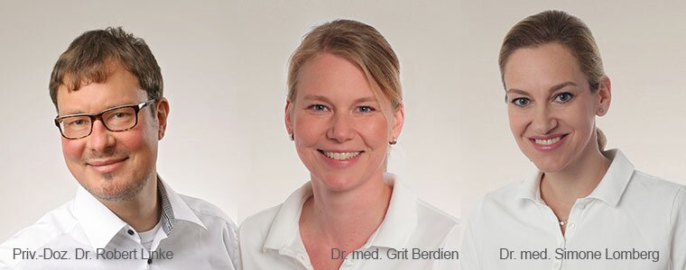 HNO Priv.-Doz. Linke, Dr. Grit Berdien, Dr. Simone Lomberg